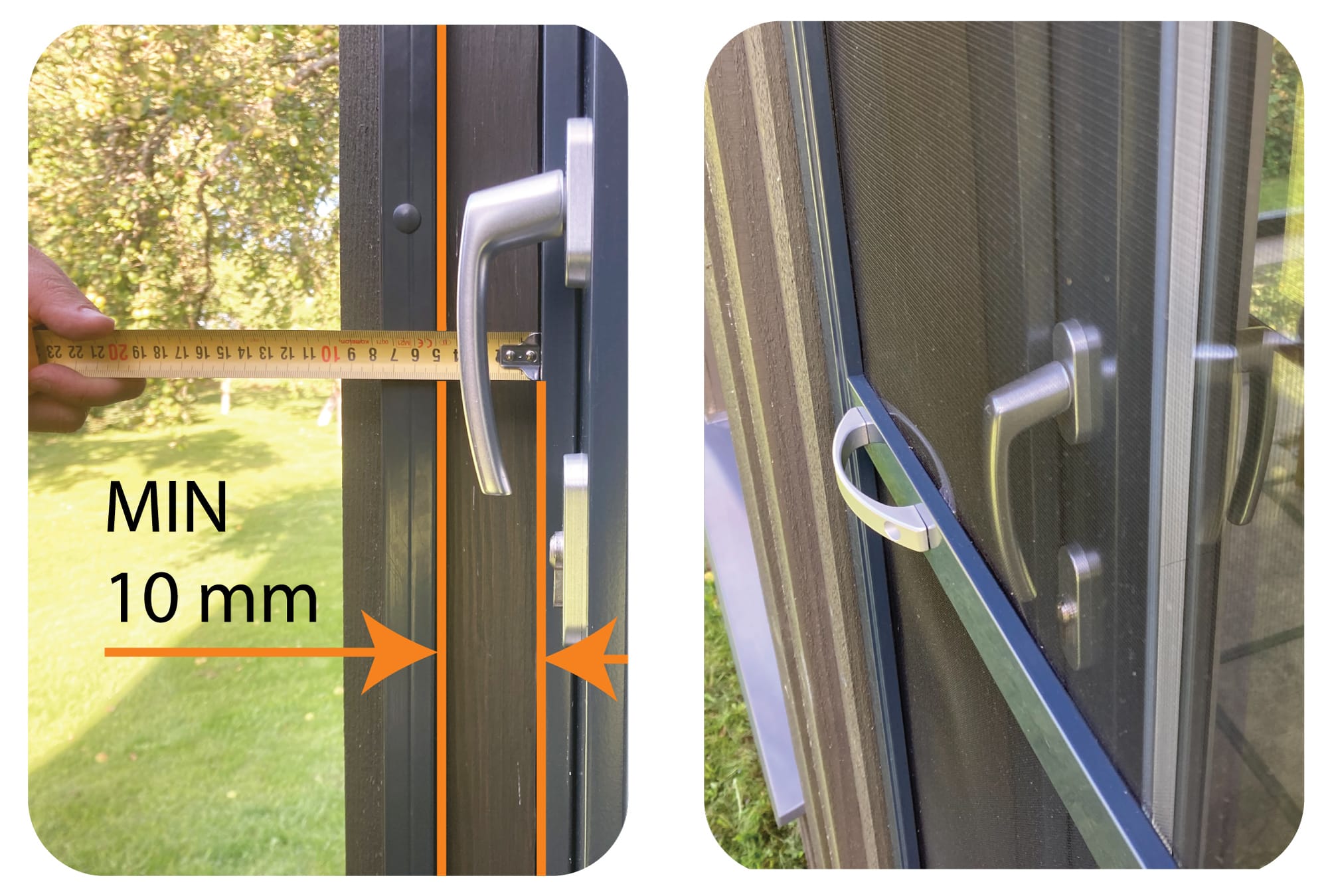 Does your door has obstructions?